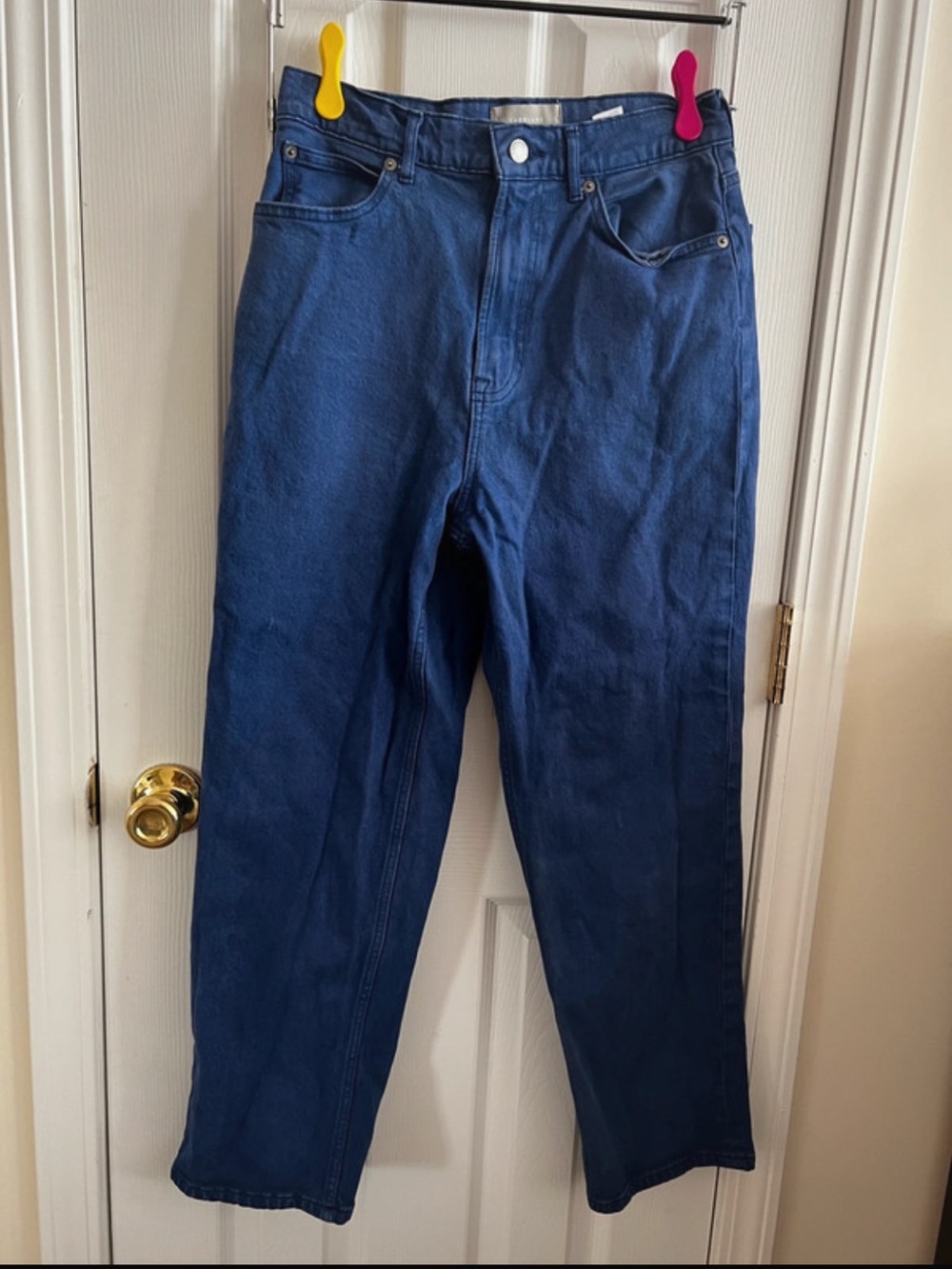 Everlane Deep Indigo Straight Jeans
